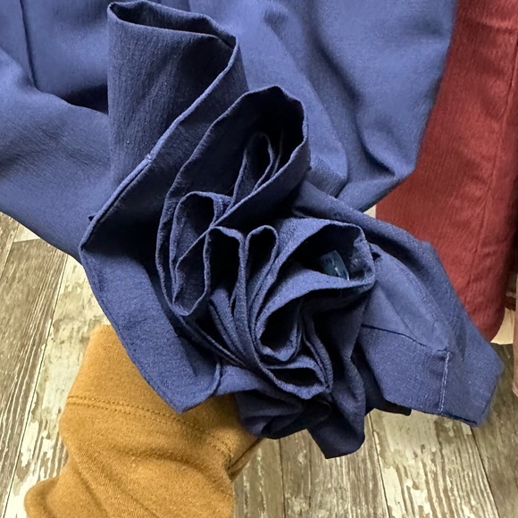 Veiled Collection Noora Textured Three Piece Abaya Set - Night Sky - RARE! 💙 - Picture 2 of 9